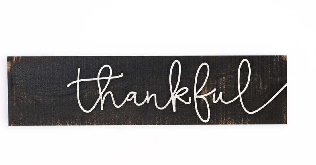 Thankful Small Sign