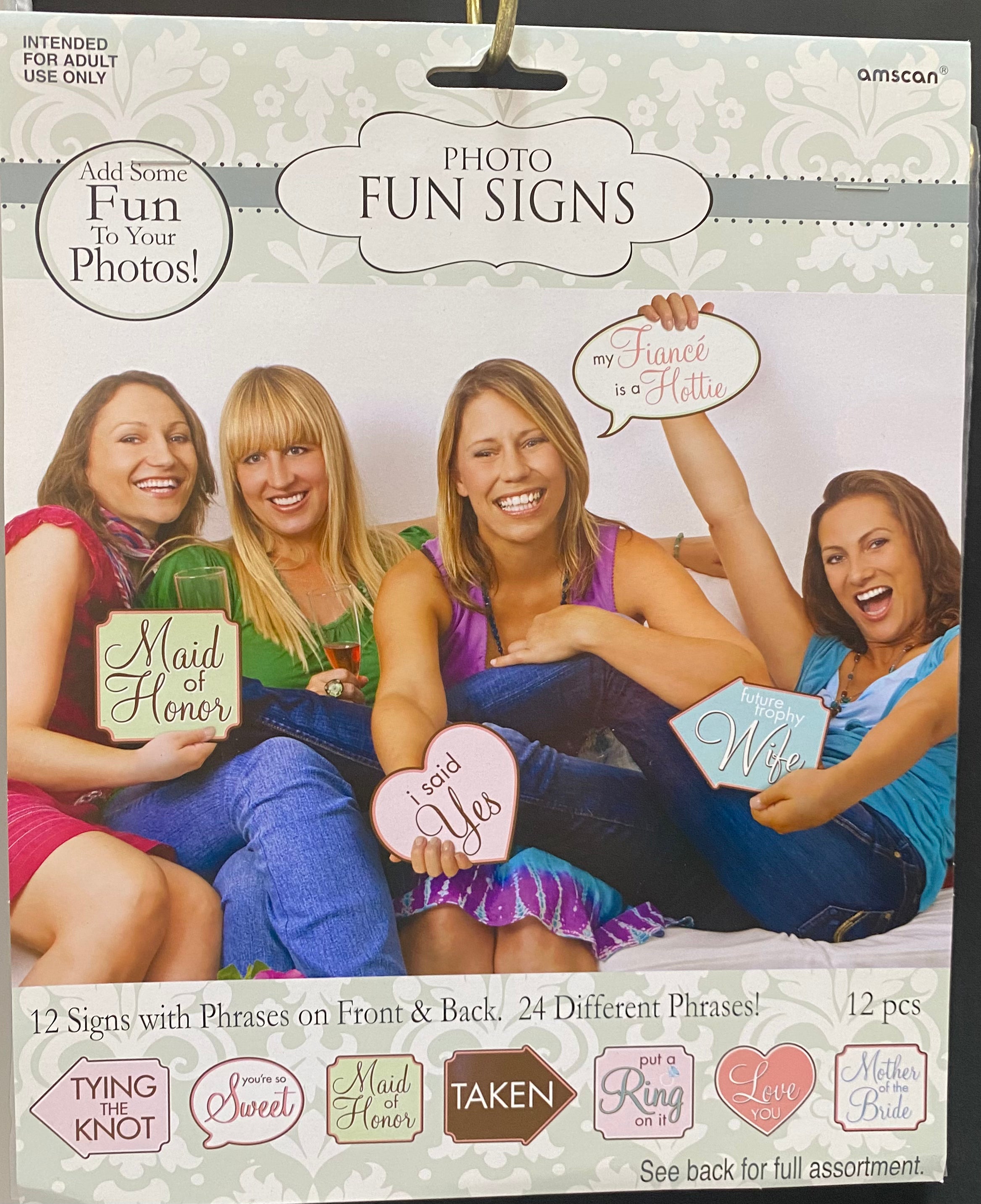 Photo fun signs