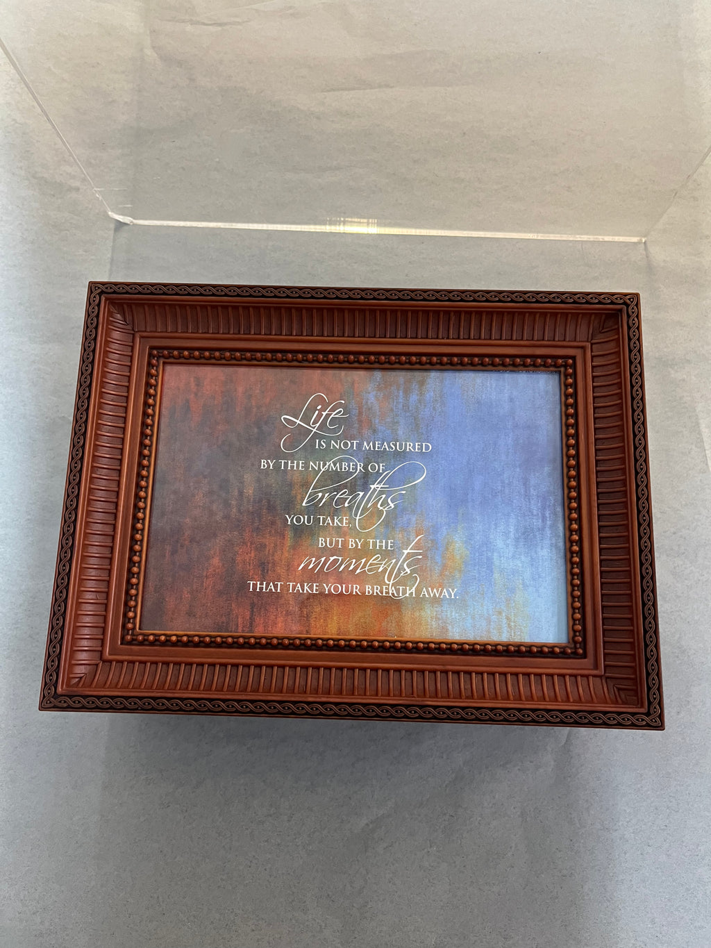 “Life Is Not Measured...” Music Box