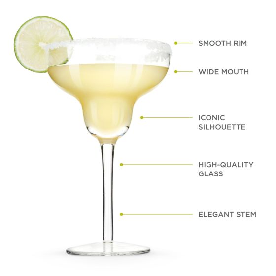 Margarita Glasses Set of 4