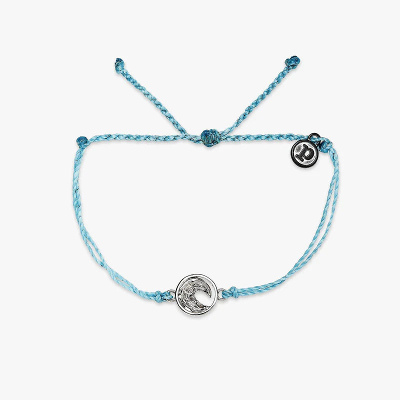 Swell Charm Silver Bracelet